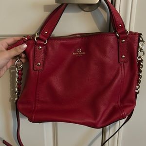 Red Chain Kate Spade Purse